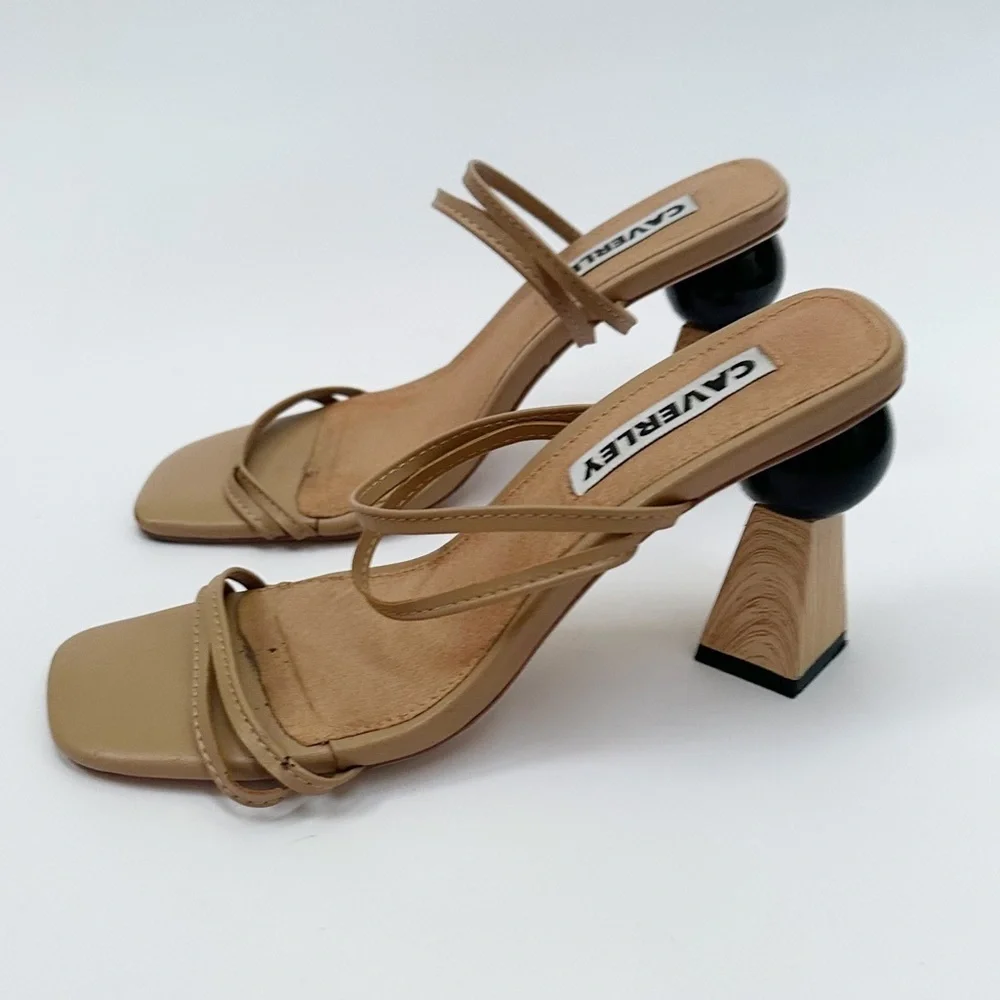 Caverley Trish Mule in Tan - Picture 5 of 11